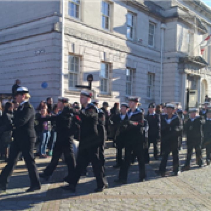 Rotherham Sea Cadets Remembered Them.