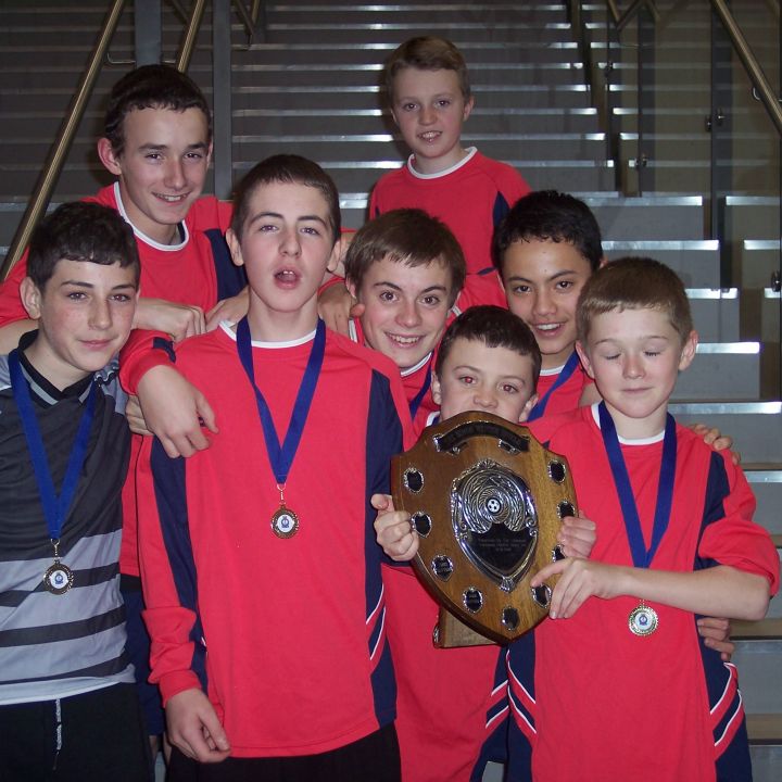 Junior boys win District football competition