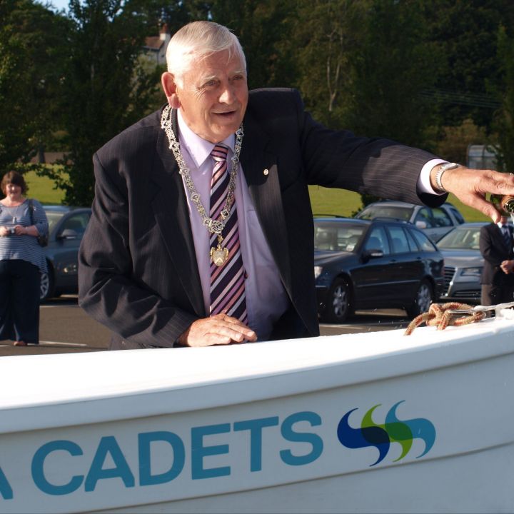 NAMING AND LAUNCHING OF TRINITY 500 ROWING BOAT