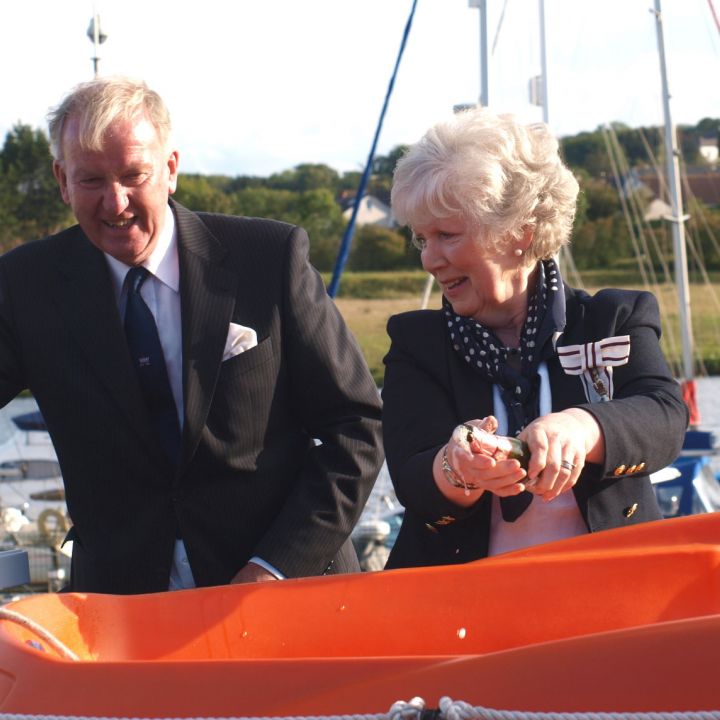 NAMING AND LAUNCHING OF RIGIFLEX POWERBOAT