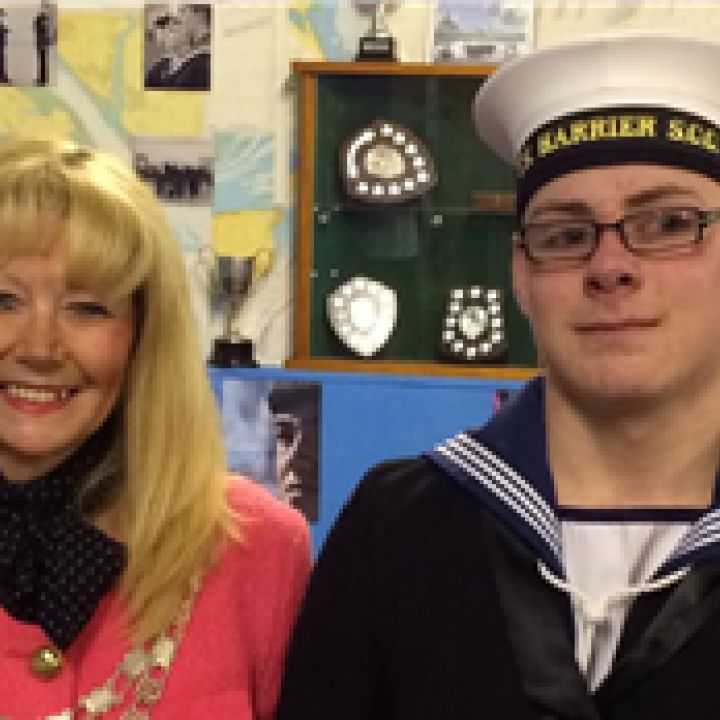 Mayors Cadet Badge Presented!