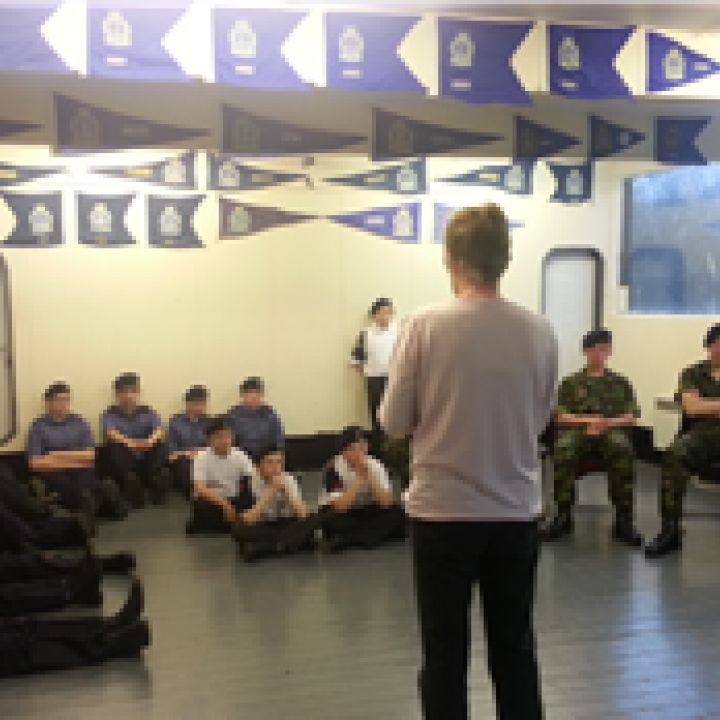 22nd April Visit from WRAC