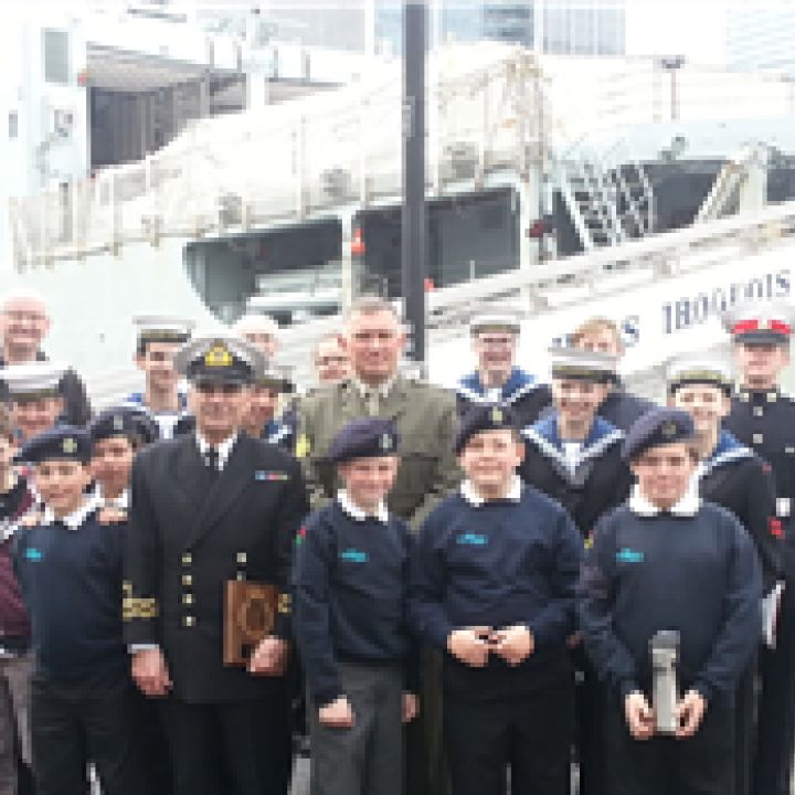 28 April HMCS IROQOUIS VISIT