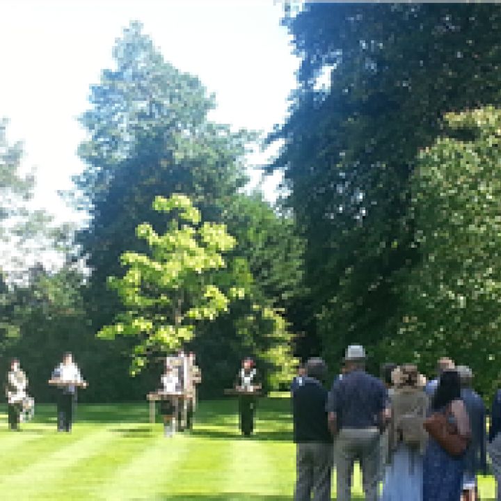 TS Forward Band Cadets at the Strawberry Tea Event