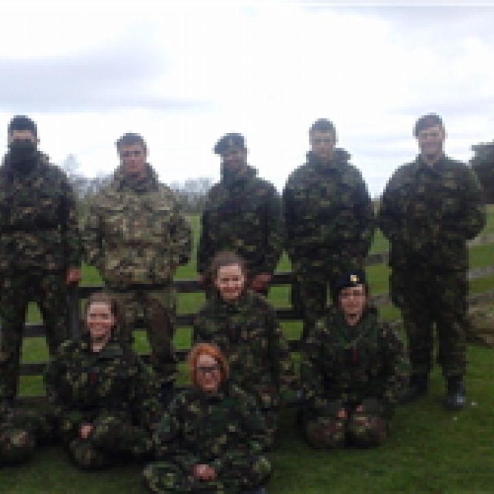 Sea cadets join the Marine cadets at Catterick