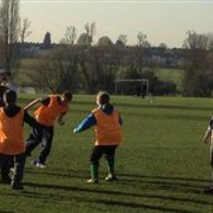 District Football Training (14/01/2012)
