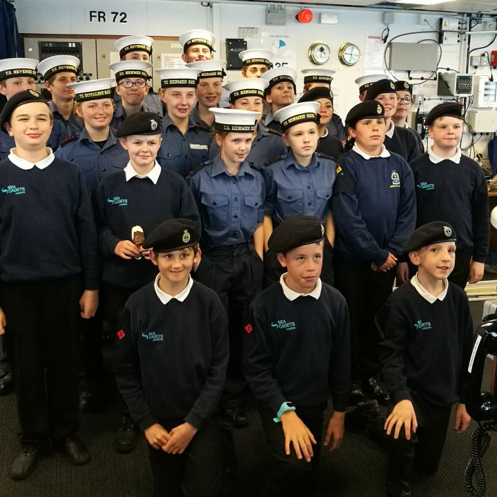 Visit to HMS Enterprise 13 May 2017