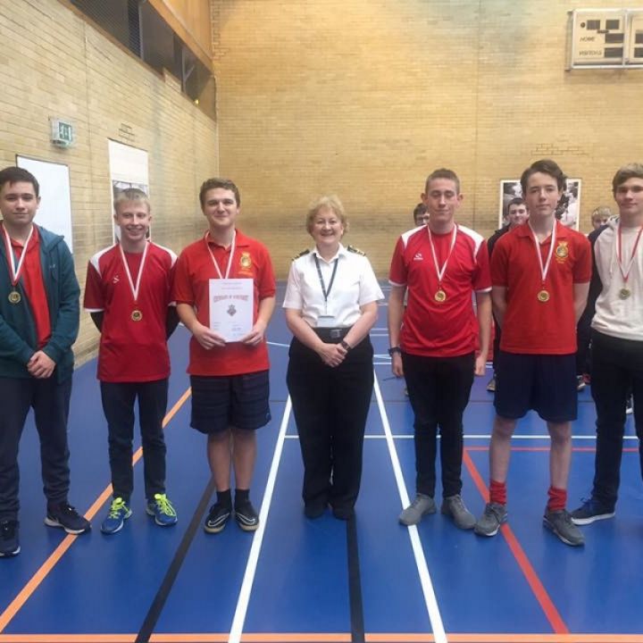 Senior Boys win Devon District Football...