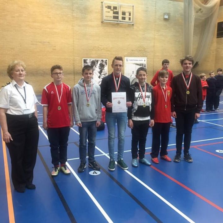 Junior Boys win Devon District Football...