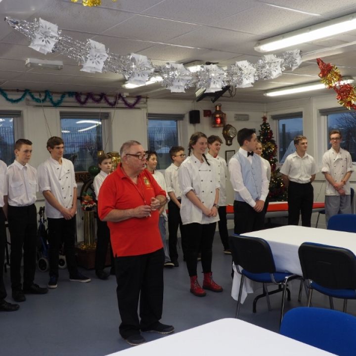 Christmas Lunch for the Elderly, 10 December 2016