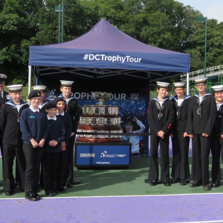 Guard of Honour for Davis Cup 4 September 2016