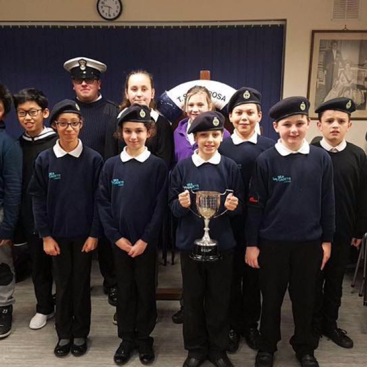London Area Junior Sea Cadets of the Year