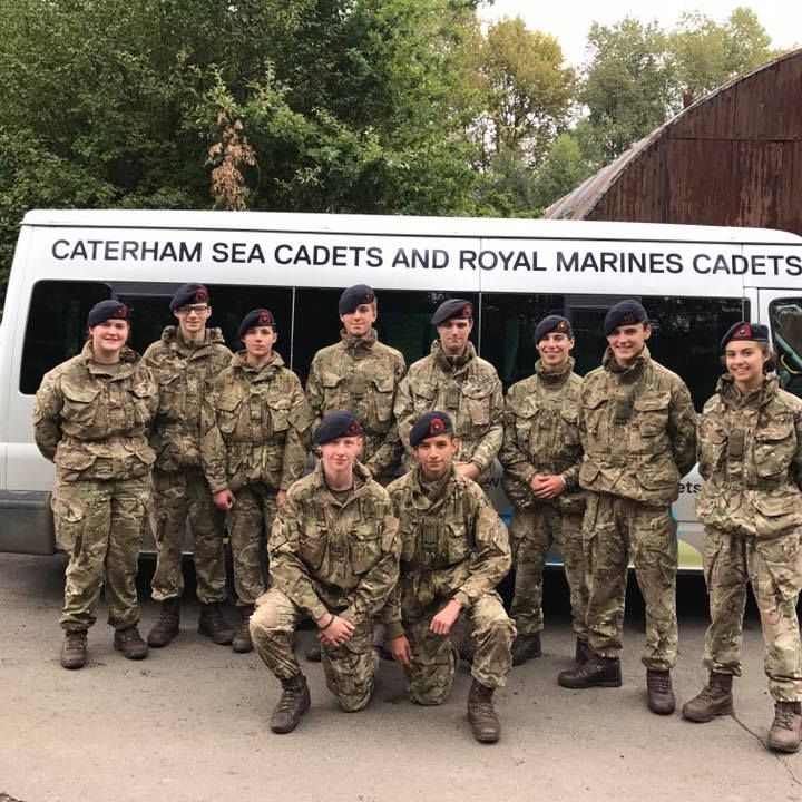 Royal Marine Cadets at Catsea