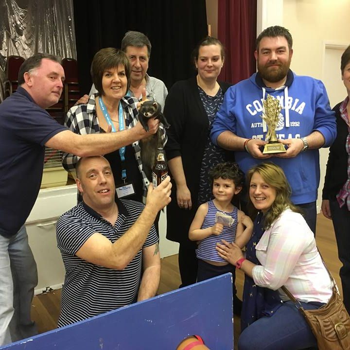 Ferret Fun at TS Gurkha