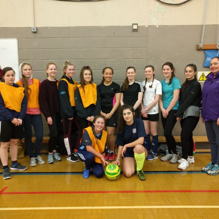 All ready for the District Football Competition