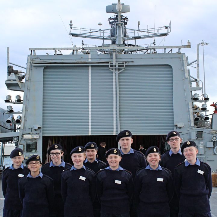 HMS Kent Visit