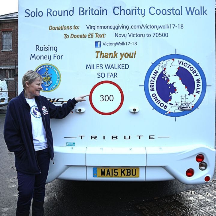 Solo Round Britain Charity Walk
