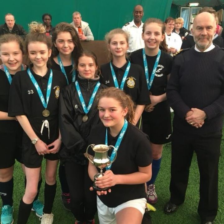 Junior Girls Football - Bringing home the Gold!