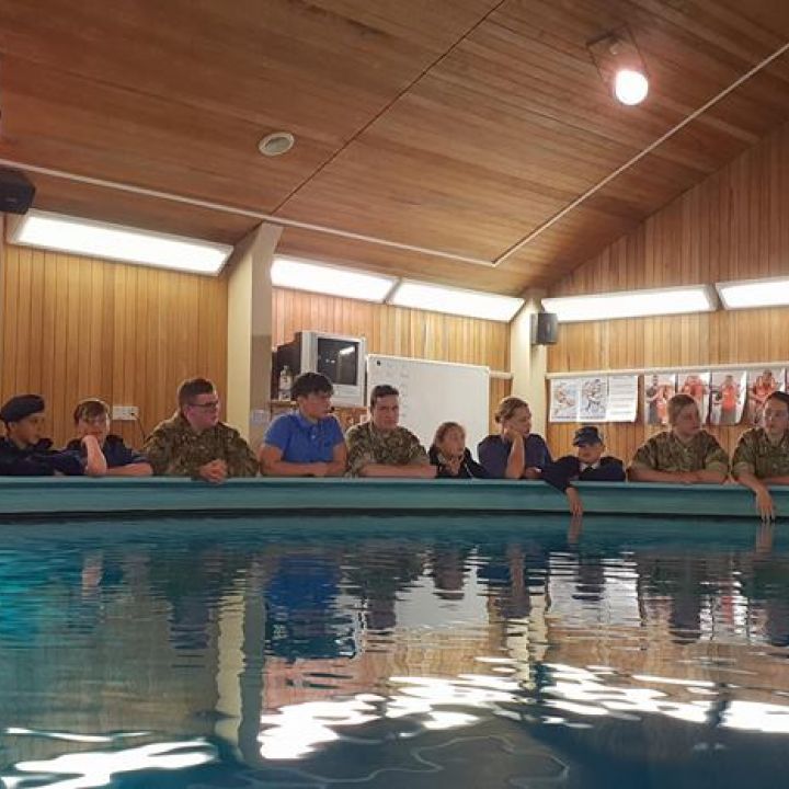 Marine Police Visit for Cadets of TS Collingwood
