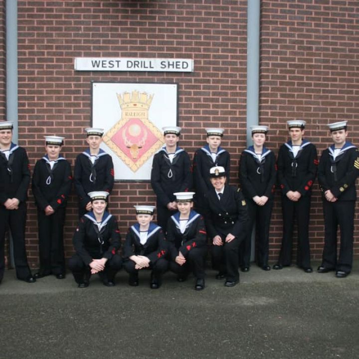 Cadets at District drill comp