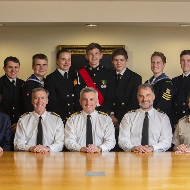 The Navy Board meets our cadets
