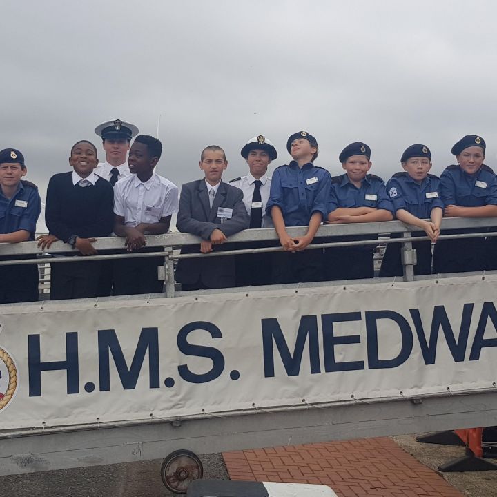 Visit to HMS Medway