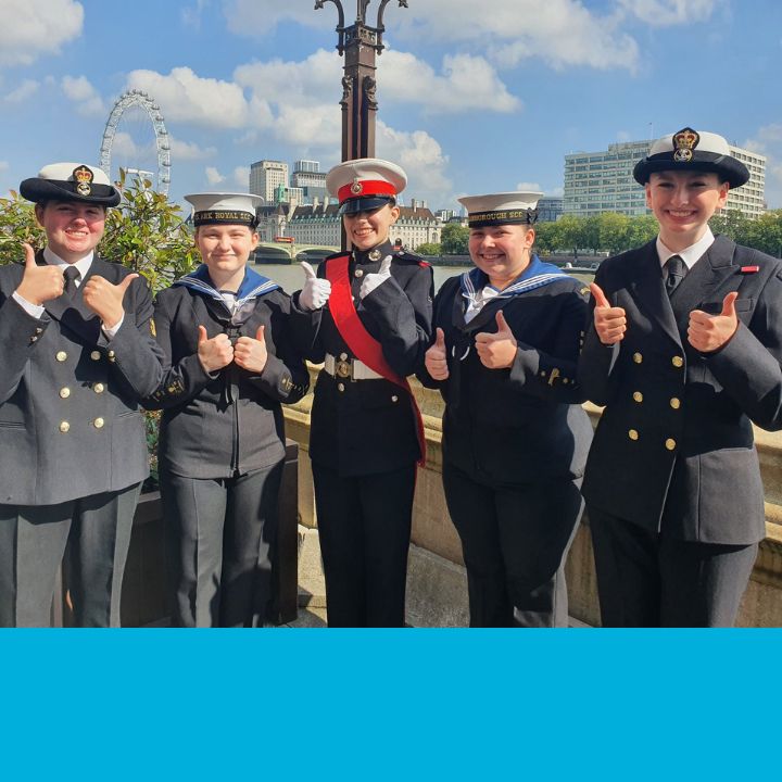 CVQO Westminster Award 2021 sea cadets finalists