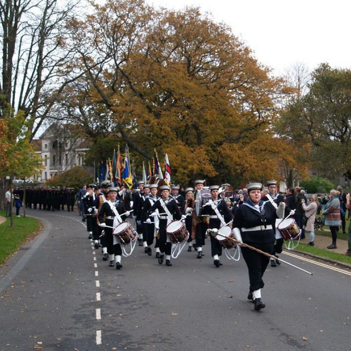 REMEMBRANCE SUNDAY IN POOLE PARK