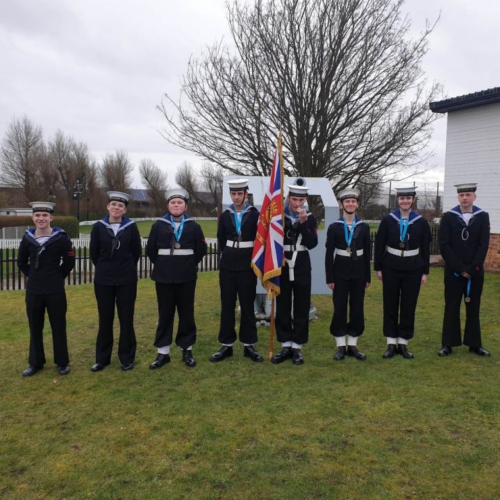 Sea Cadet Drill Team win 1st Place