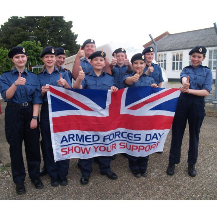 WE ARE PROUD TO SUPPORT ARMED FORCES DAY