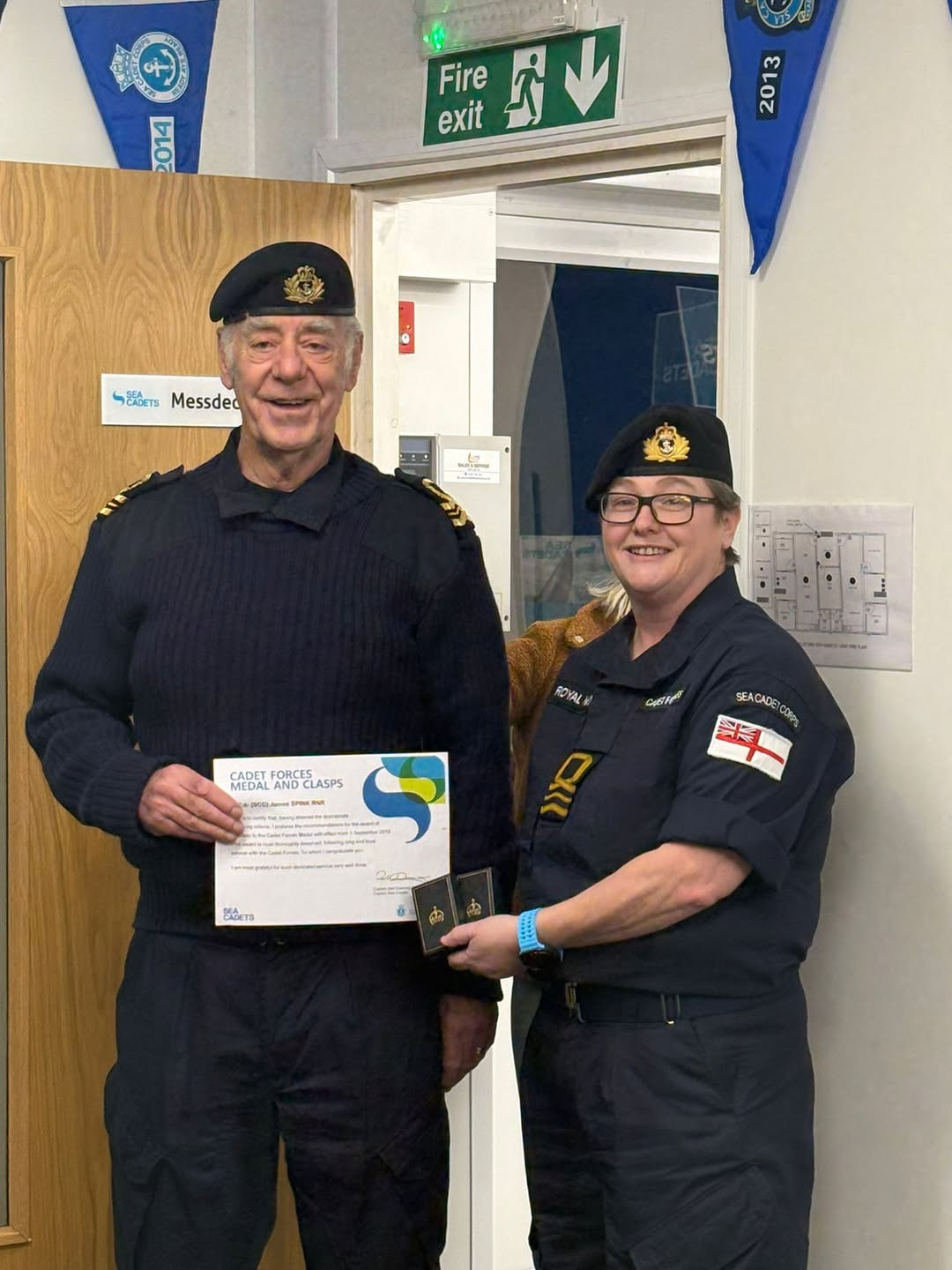 36 Years of Dedication: Lt Cdr Spink Honoured