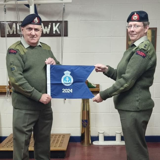 BURGEE AWARD FOR TS MOHAWK!