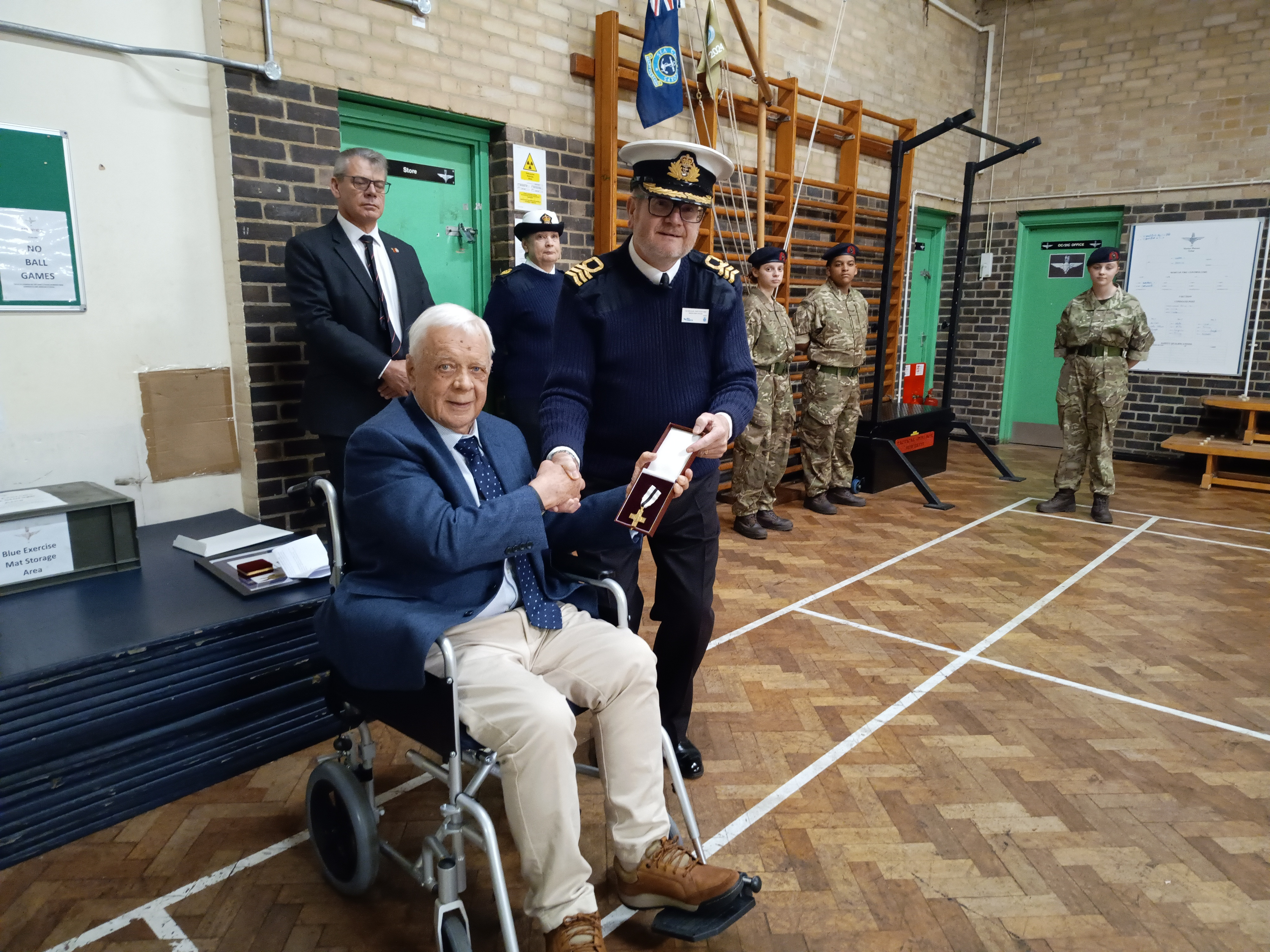 League of Mercy Medal Mervin Sharp