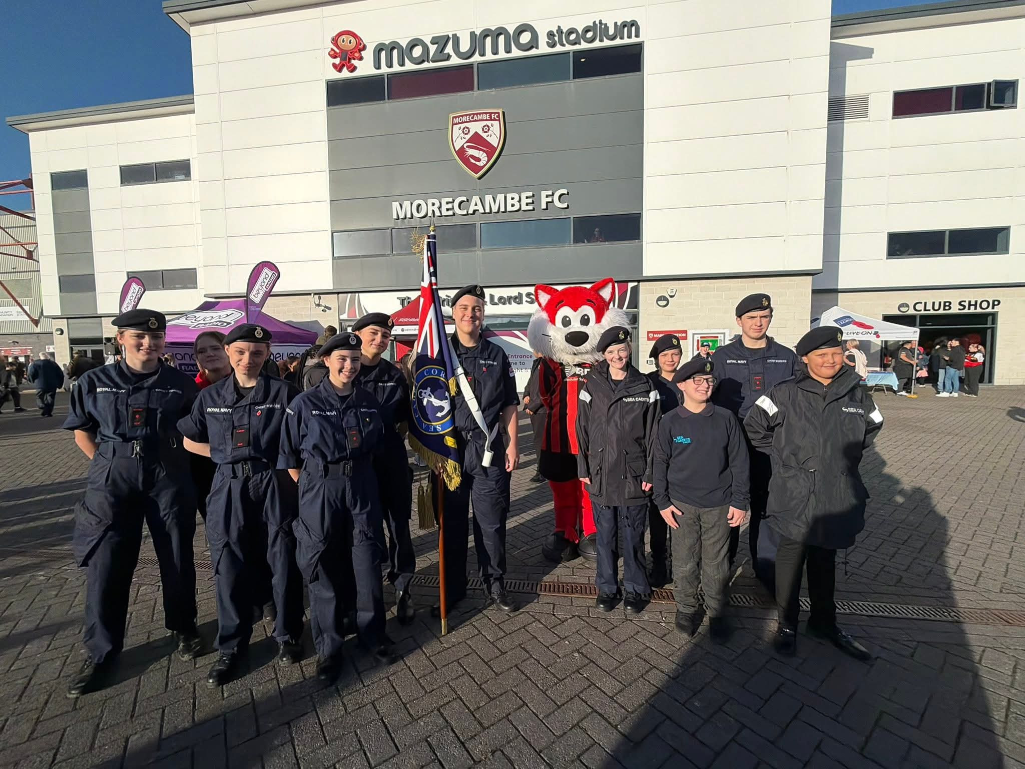 Act of Remembrance Morecambe F.C