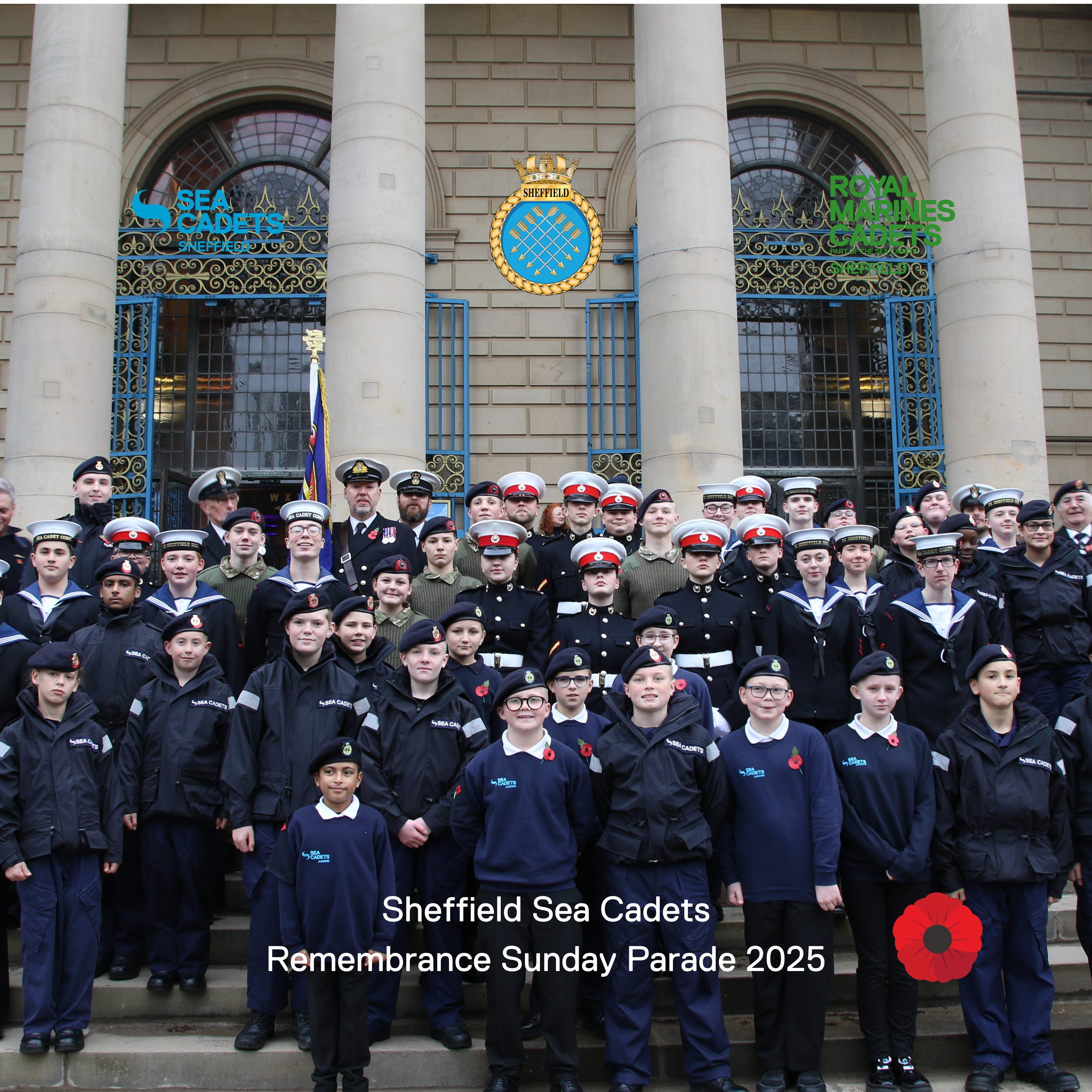 Sheffield Remembrance Sunday Parade 2025
