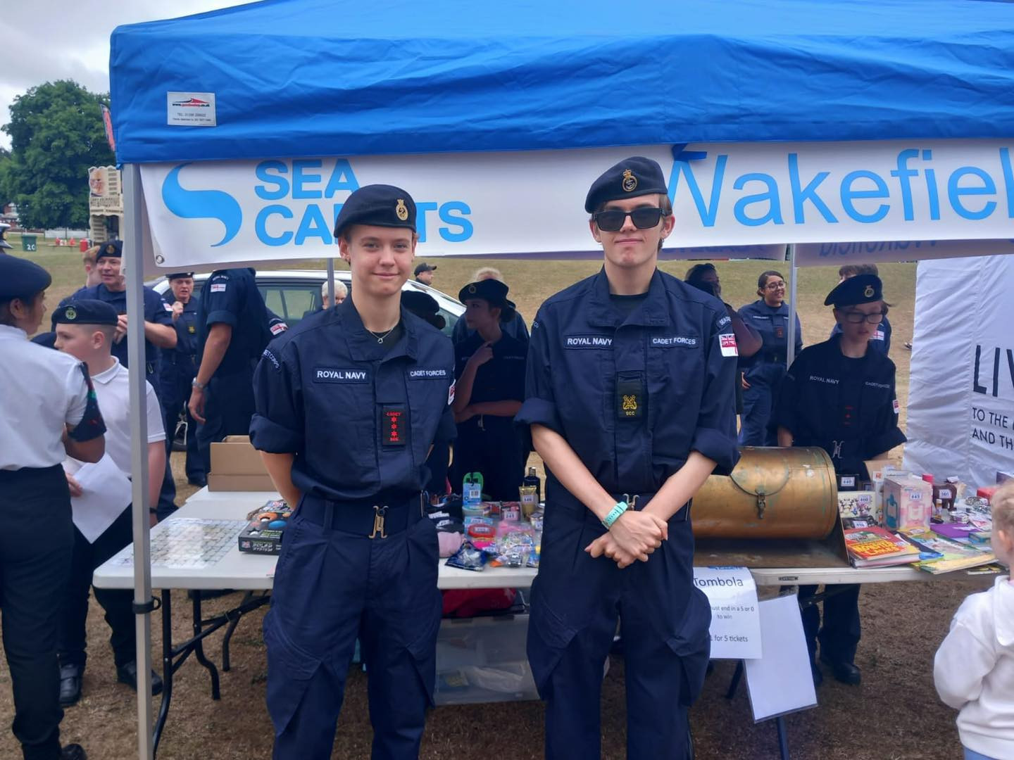 Flying the Flag in Wakefield!