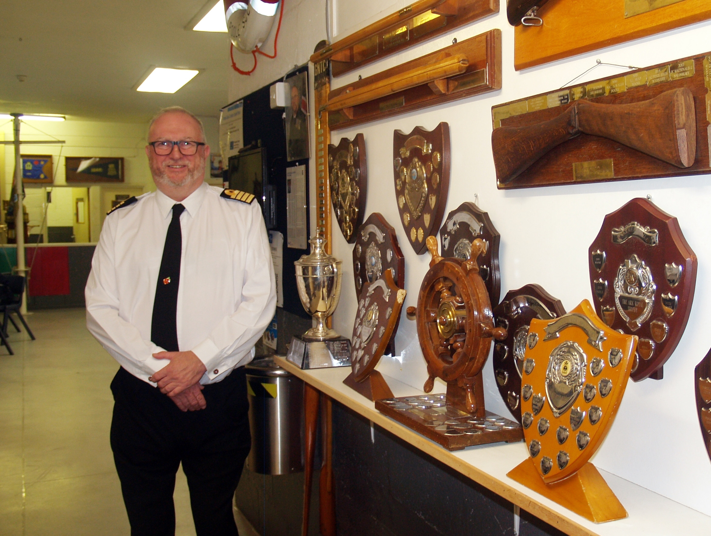 CAPTAIN’S VISIT TO POOLE SEA CADETS