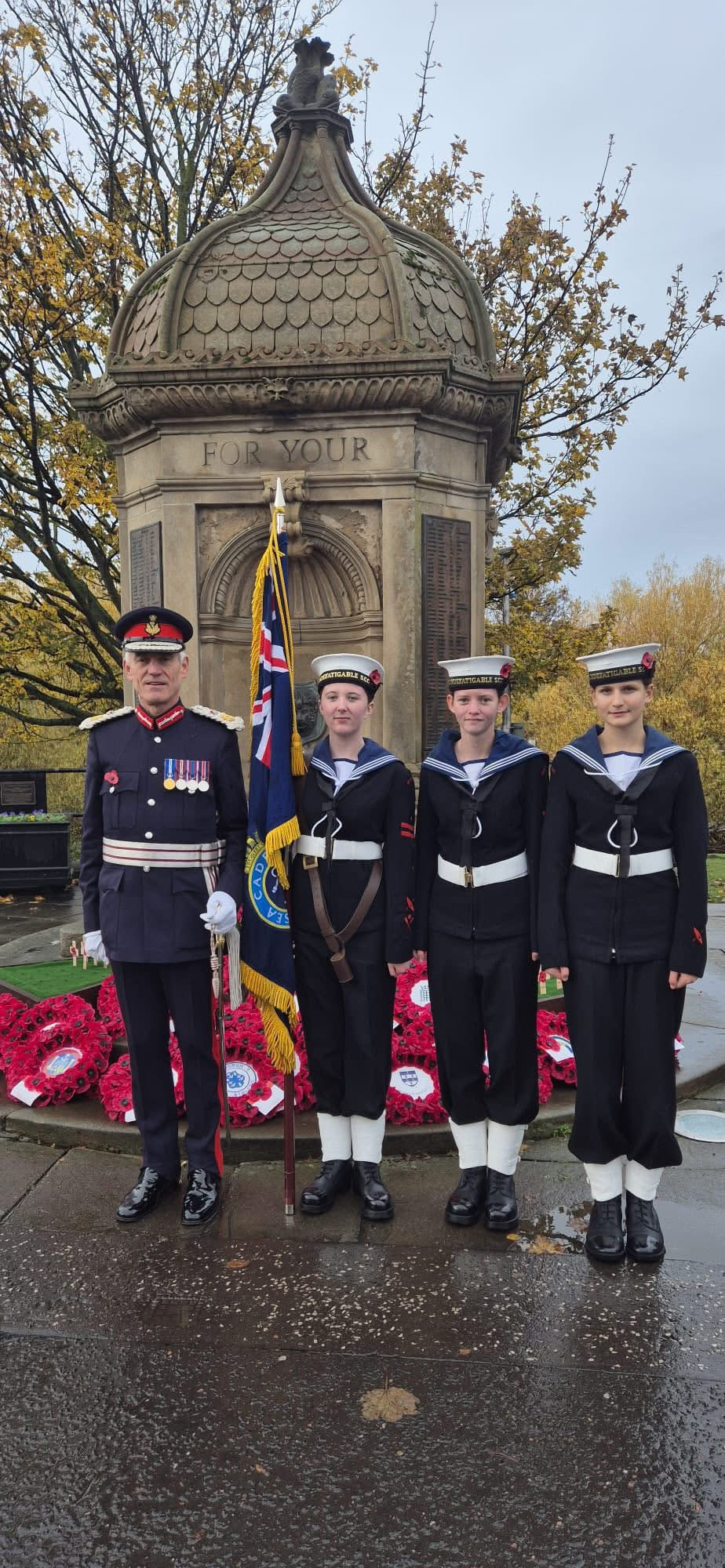 Remembrance Sunday in Musselburgh