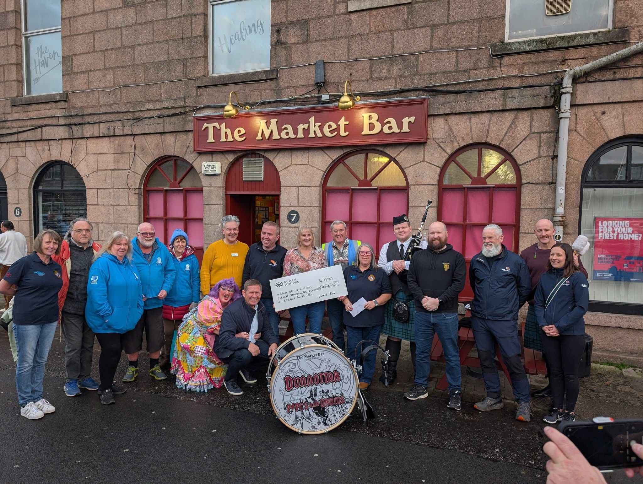 Donation from Market Bar