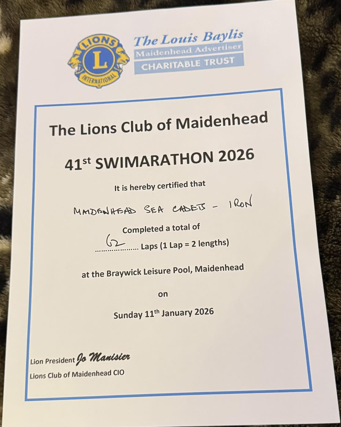 41st SWIMARATHON 2026!