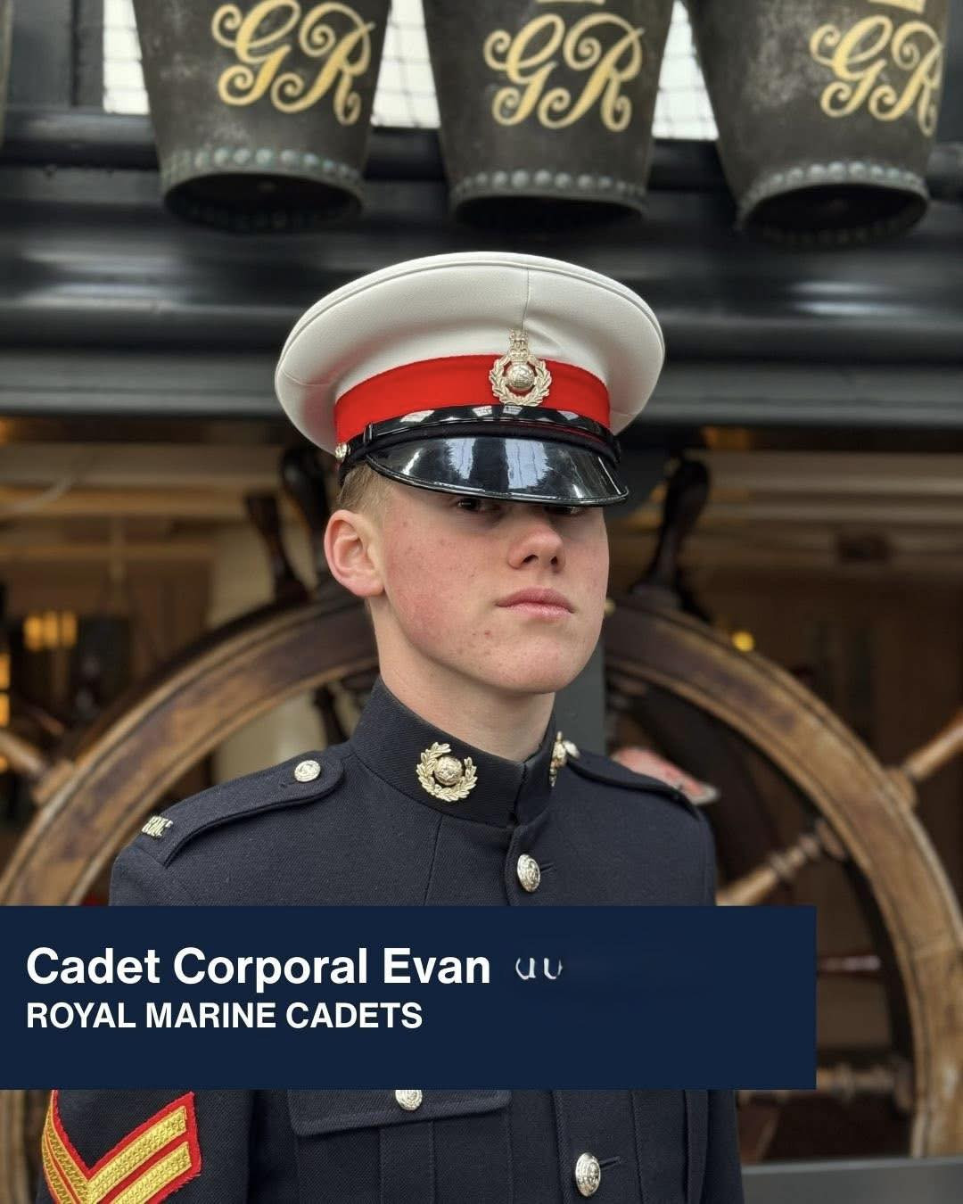 Investiture onboard HMS Victory!