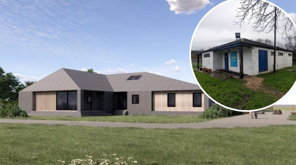 Artist's rendition of the new T.S Excalibur