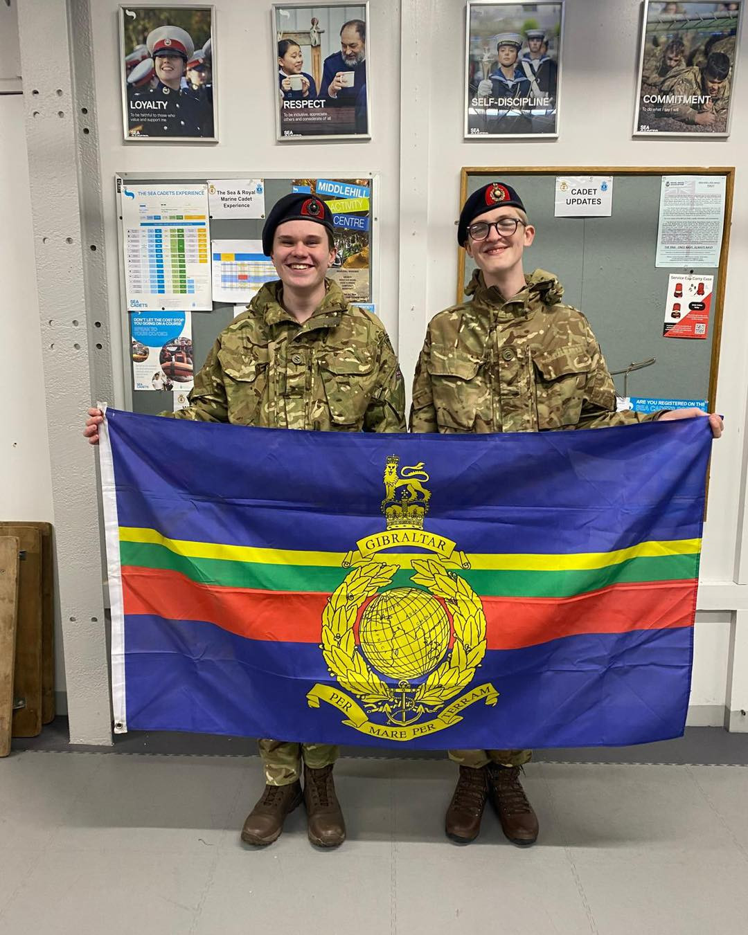 Royal Marines Cadets Promotions to Cadet L/Cpl