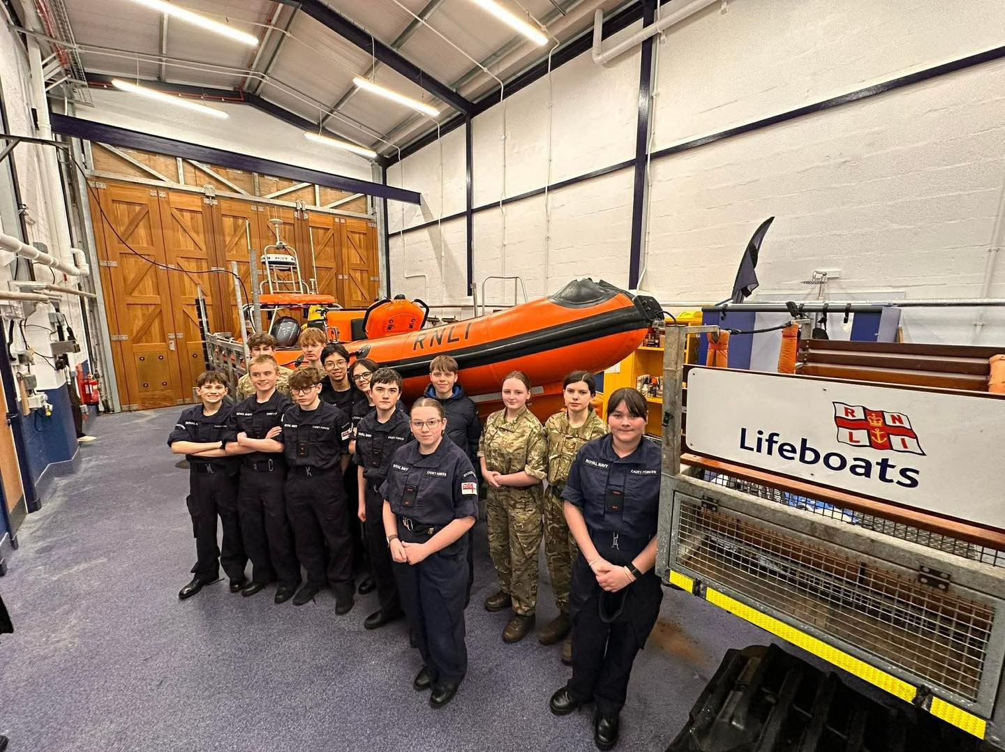 Visit to RNLI Stonehaven