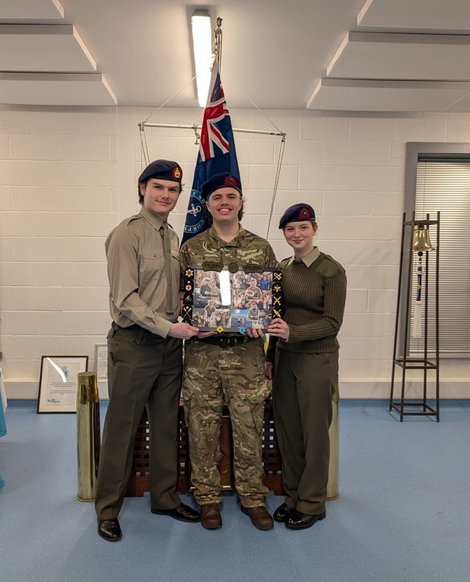 Cadets bid farewell to Marine Cadet