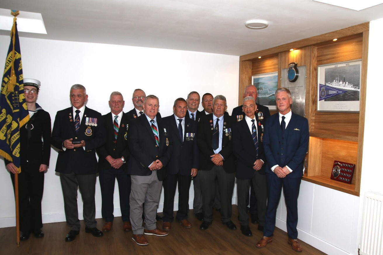 New Memorial Dedicated to HMS Sheffield