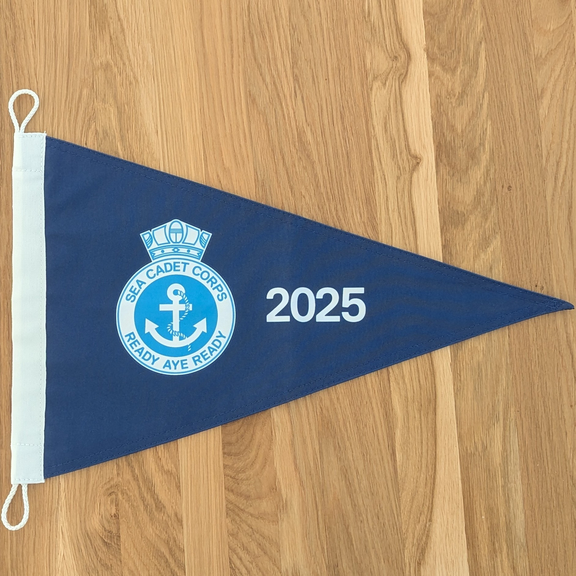 A Sea Cadet pennant for 2025.
