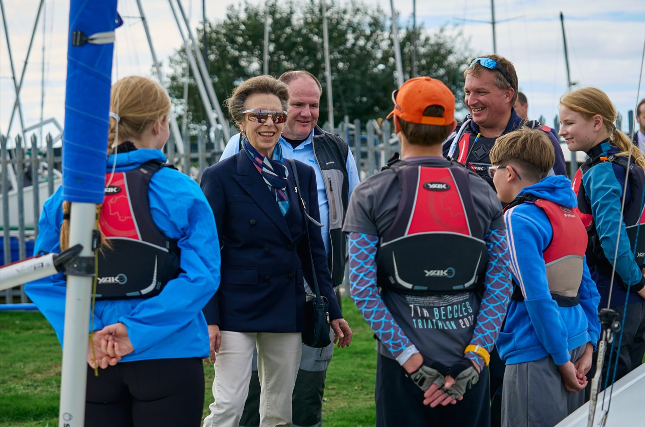 Princess Royal attends National regatta