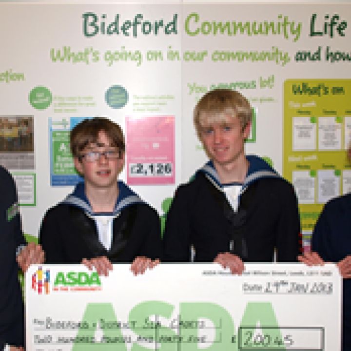 Asda Bideford Donation