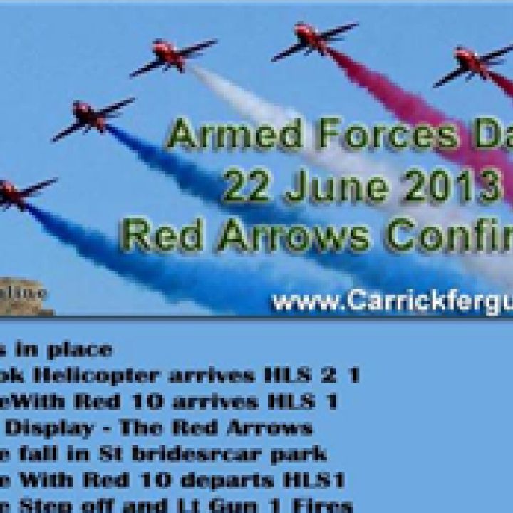 Timetable of Events, Armed Forces Day,...